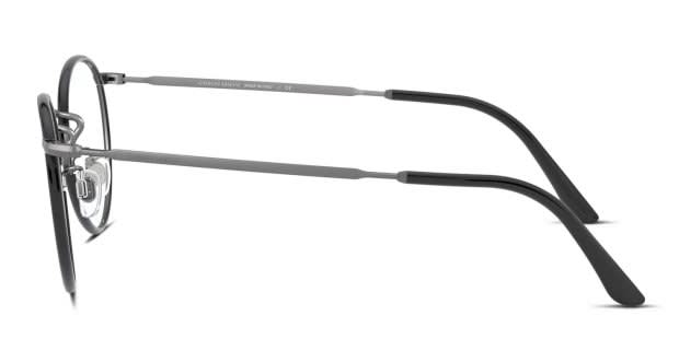 Giorgio Armani AR 112MJ Black/Gunmetal Eyeglasses | Includes FREE