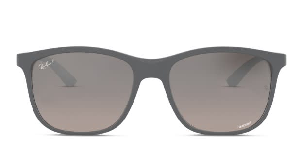 Ray Ban RB4330CH Chromance Gray Prescription Sunglasses 50 Off Lenses