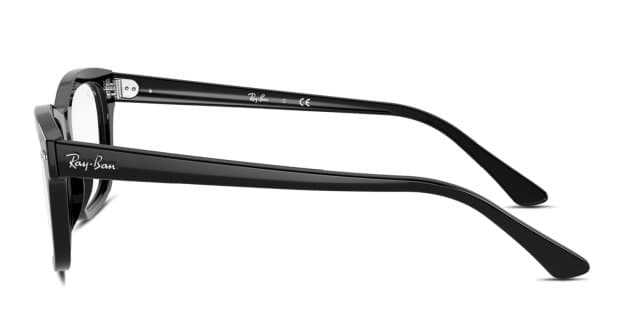 Ray-Ban RX5383 Mr Burbank Black Eyeglasses | Includes FREE Rx Lenses