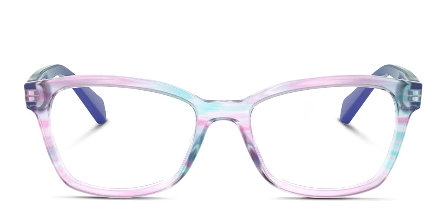 Ray-Ban RY1591 Kids Multicolor, Purple Eyeglasses | Includes FREE