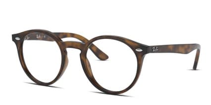 Ray-Ban RY1594 Kids Brown, Tortoise glasses - Brown / Tortoise - Angle View