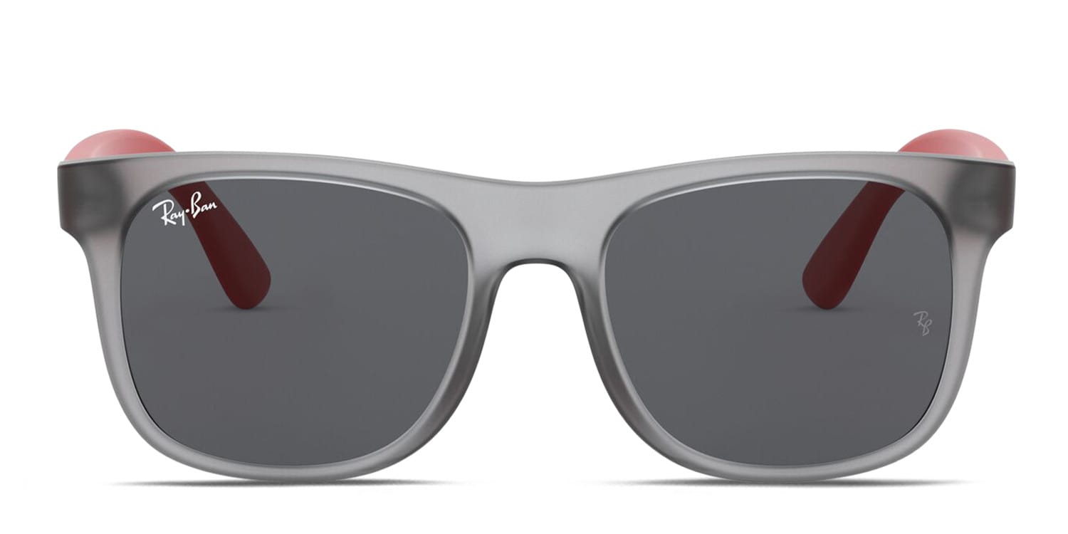 Ray-Ban RJ9069S Clear , Gray glasses - Clear / Gray - Frontal View