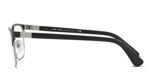 Prada PR 54TV Heritage Black/Silver Eyeglasses | Includes FREE Rx