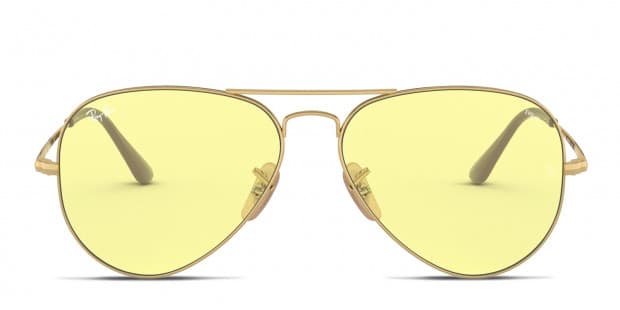 Ray ban yellow lens top