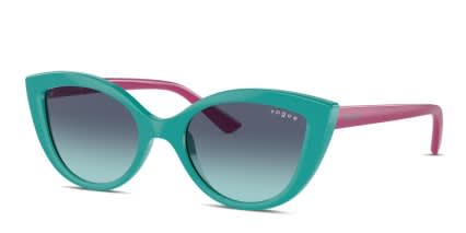 Vogue VJ2003 Kids Green glasses - Green - Angle View