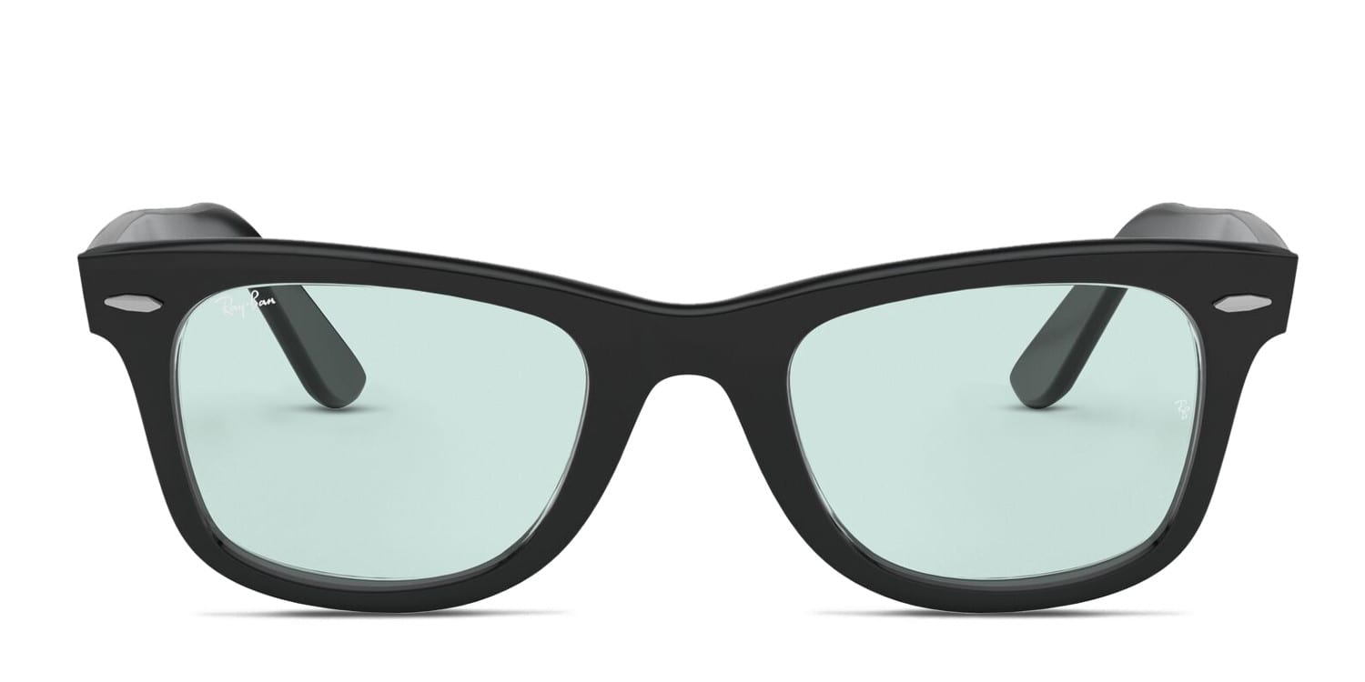 Ray-Ban RB2140F Wayfarer Black , Blue , Gray Prescription