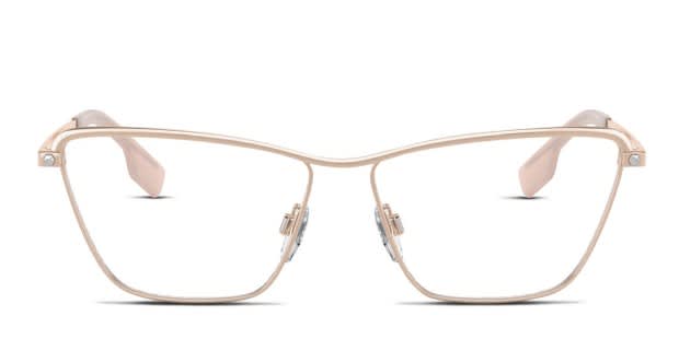 Rose gold glasses frames burberry hotsell