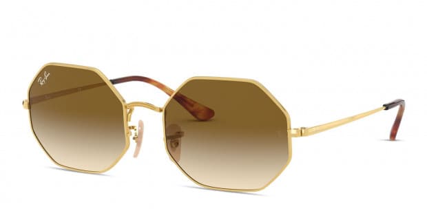 Ray Ban RB1972 Octagon Gold Brown