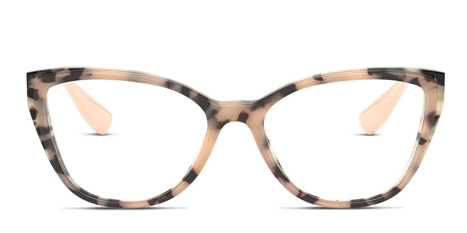 Miu Miu MU 04SV Tortoise/Pink Eyeglasses | Includes FREE Rx