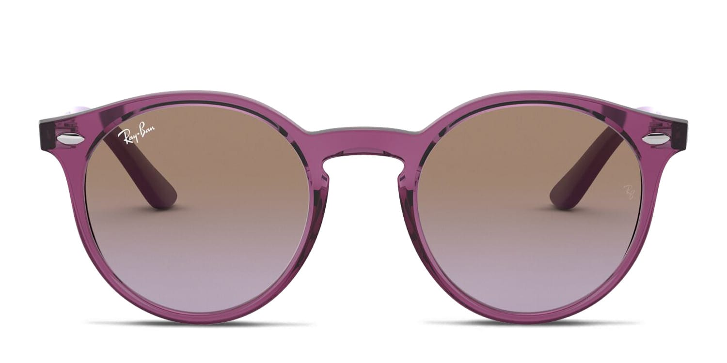 Ray-Ban RJ9064S Kids Purple , Clear glasses - Purple / Clear - Frontal View