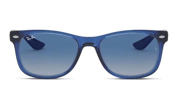 *NEW* Ray-Ban Matte Gray Frame/ Blue Gradient Lenses Sunglasses w/ Case s-l400.png main image 3