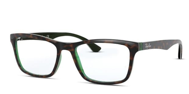 Ray-Ban RX5279 Brown/Tortoise/Green Eyeglasses | Includes FREE Rx