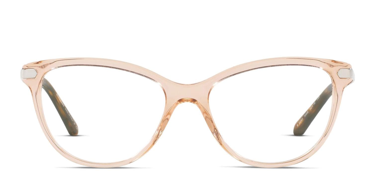 Burberry BE2280 Pink/Clear Eyeglasses | Includes FREE Rx Lenses