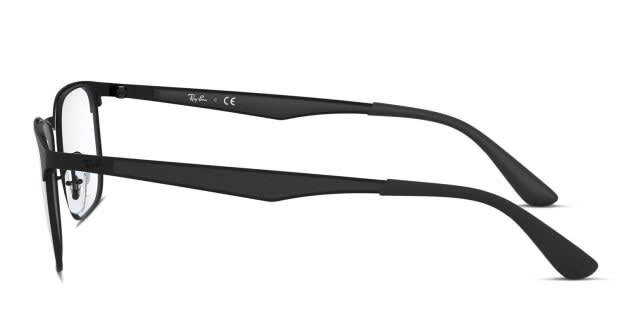 Ray-Ban RX6363 Matte Black Eyeglasses | Includes FREE Rx Lenses