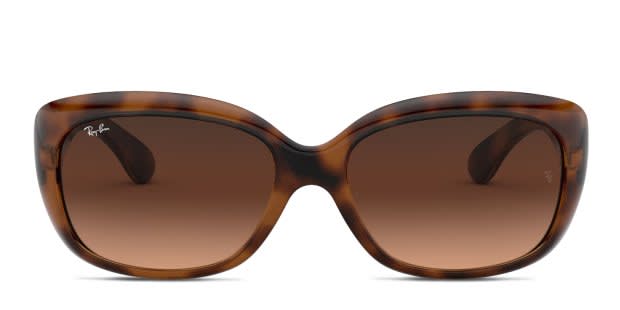 NEW RAY-BAN Jackie Ohh – Polished Brown Frame, Brown Gradient Lenses (NWT) Ray-Ban RB4101 - Jackie Ohh Sunglasses | FramesDirect.com main image 2