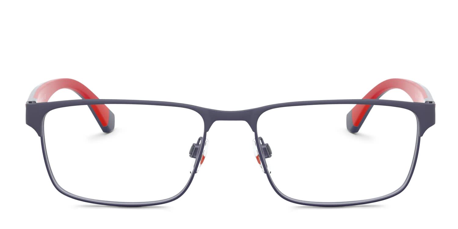 Emporio Armani EA1105 Blue glasses - Blue - Frontal View