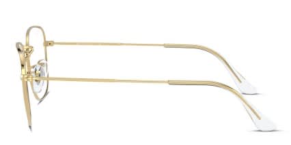 Ray-Ban RX3857V Frank Gold glasses - Gold - Side View