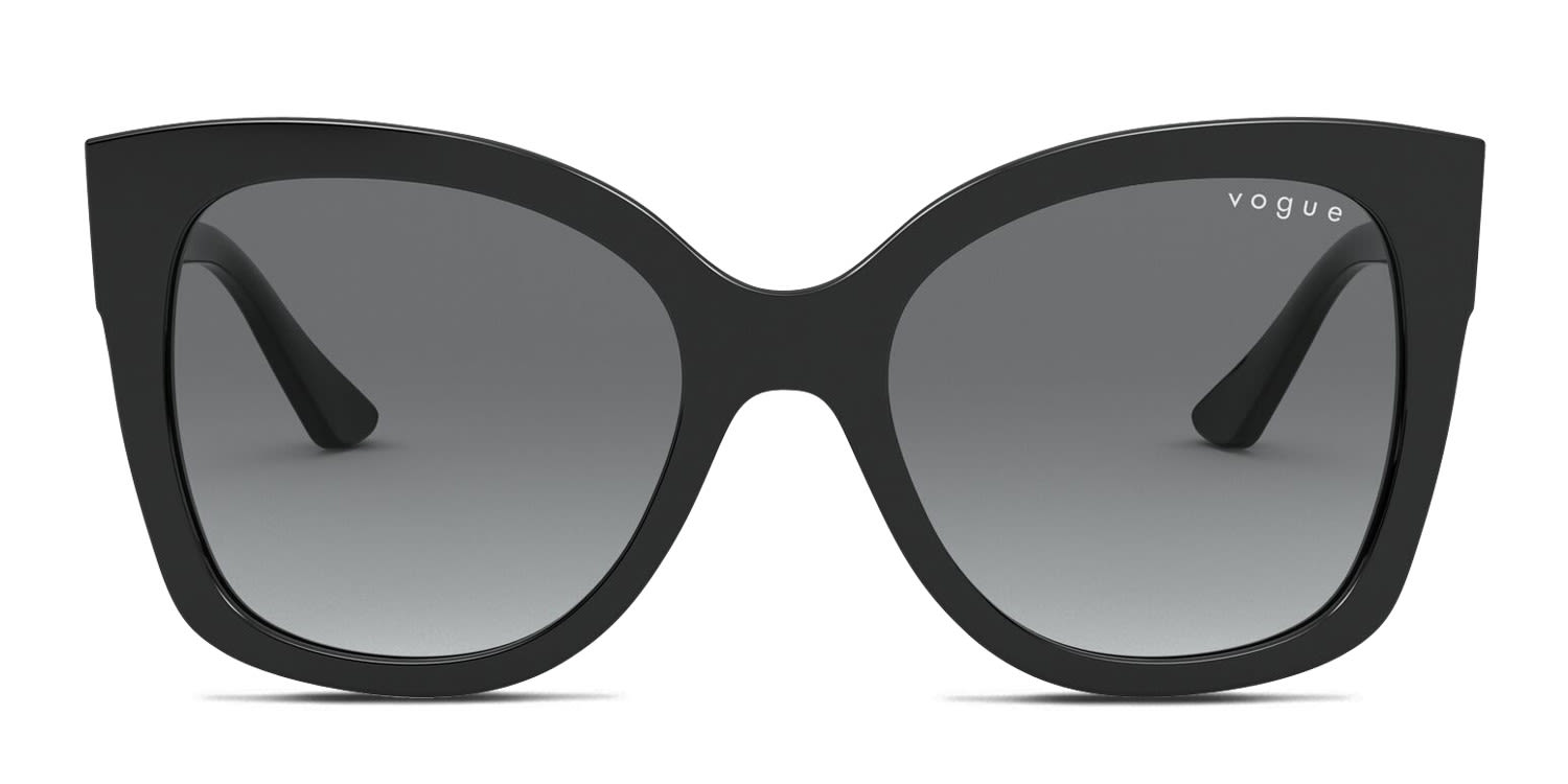 Coach HC8272F Black , Gray Prescription Sunglasses - 50% Off