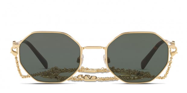 Valentino hexagon sunglasses cheap