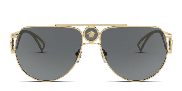 Mens versace eyeglasses gold deals