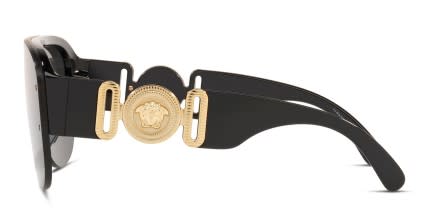 Versace VE4391 Black , Gray glasses - Black / Gray - Side View