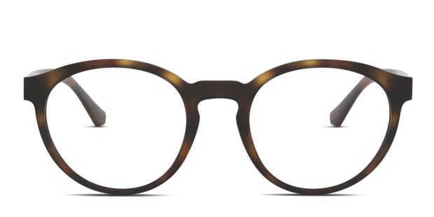 EMPORIO ARMANI 遠視用メガネ ブラウン Emporio Armani EA4152 w/Clip-On Tortoise Prescription Eyeglasses