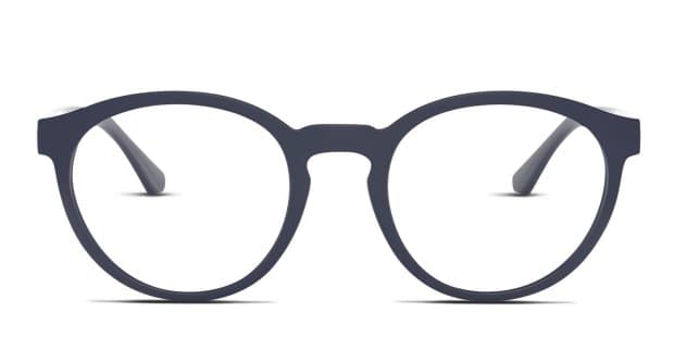 Emporio Armani EA4152 w/Clip-On Blue Eyeglasses | Includes FREE Rx