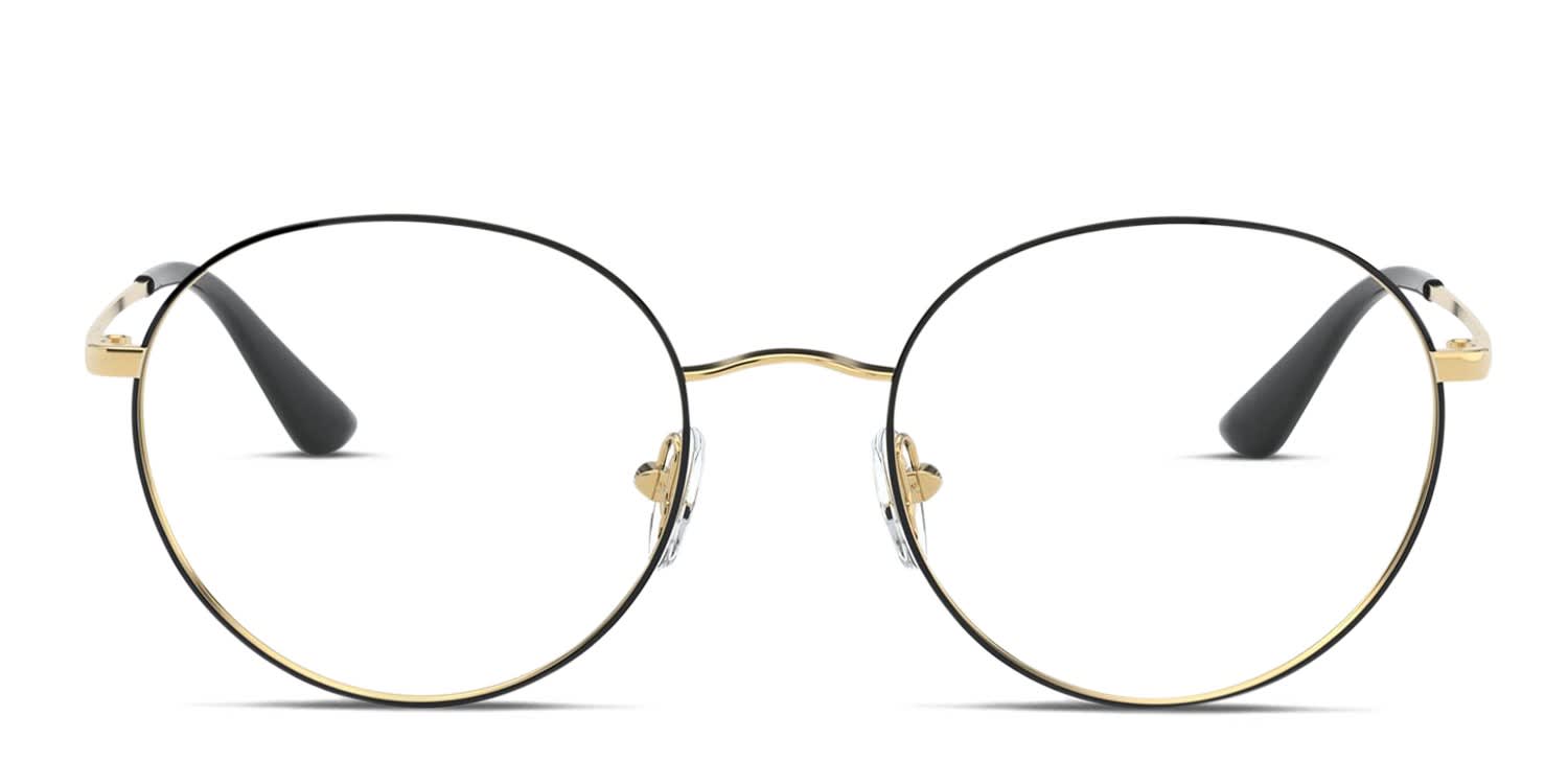 Vogue VO4177 Black , Gold glasses - Black / Gold - Frontal View