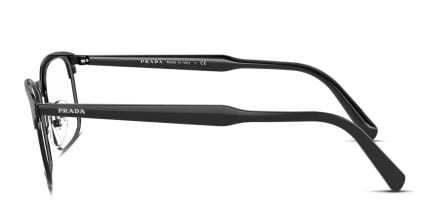 Prada PR54WV Shiny Black glasses - Shiny Black - Side View