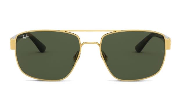 The Ray-Ban 3663 is a flashy sunglasses frame with luxurious 