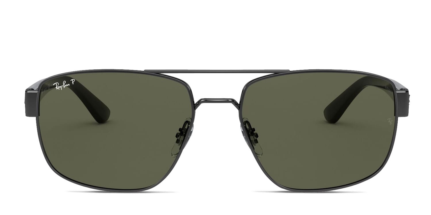 Ray-Ban RB3663 Green , Gunmetal glasses - Green / Gunmetal - Frontal View