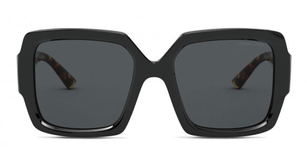 Prada PR21XS black frame with grey polarized Lenses