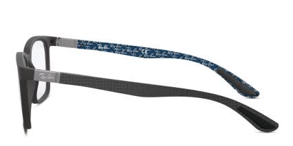 Ray-Ban RX8906 Black glasses - Black - Side View