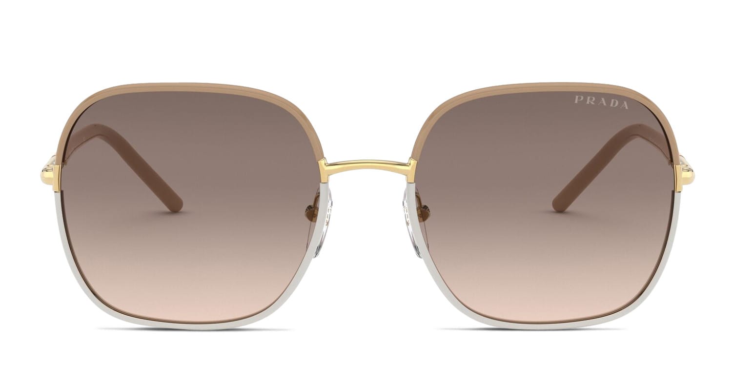 パーティー用　アルマーニ G. ARMANI 10cmヒール　メッシュベージュ Emporio Armani EA2141 Rose Gold Prescription Sunglasses - 50% Off
