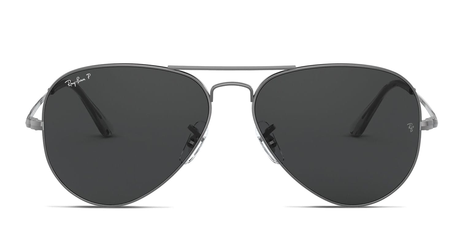 Ray-Ban RB3689 Aviator Metal II Gunmetal Sunglasses Ray-Ban RB3689 Aviator Metal II Gunmetal Sunglasses