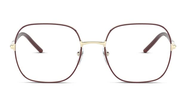 Prada PR56WV Red Eyeglasses | Includes FREE Rx Lenses