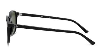 Ray-Ban RB2193 Leonard Black, Green glasses - Black / Green - Side View