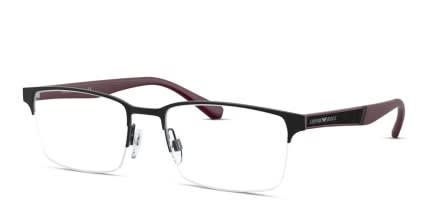 Emporio Armani EA1113 Black glasses - Black - Angle View
