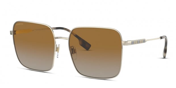 オープンセール 福袋 Burberry BE3119 Jude gold frame with polarized brown 小物