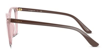 Vogue VO5356 Beige , Clear glasses - Beige / Clear - Side View