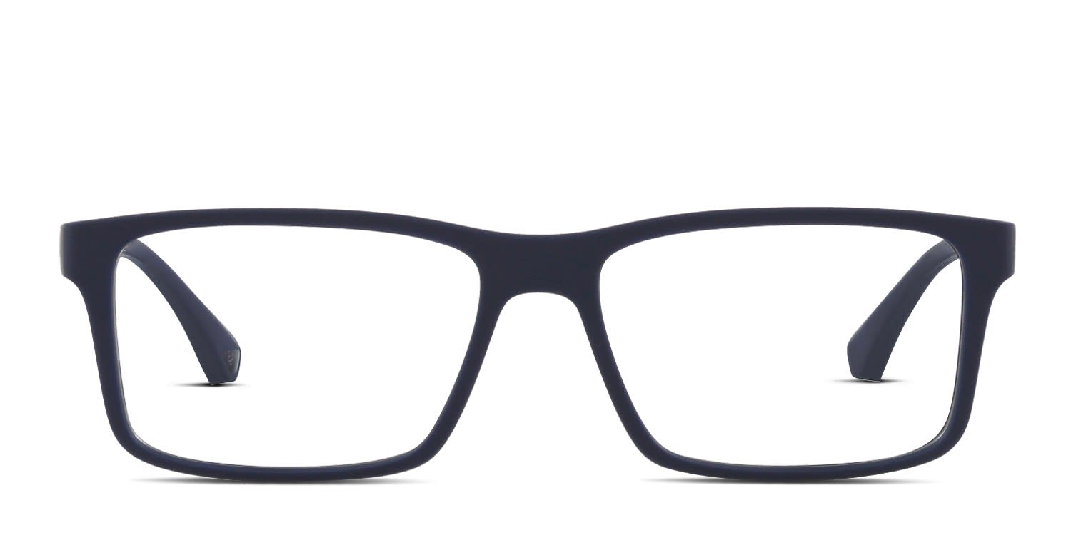 Emporio Armani EA3038 Blue glasses - Blue - Frontal View