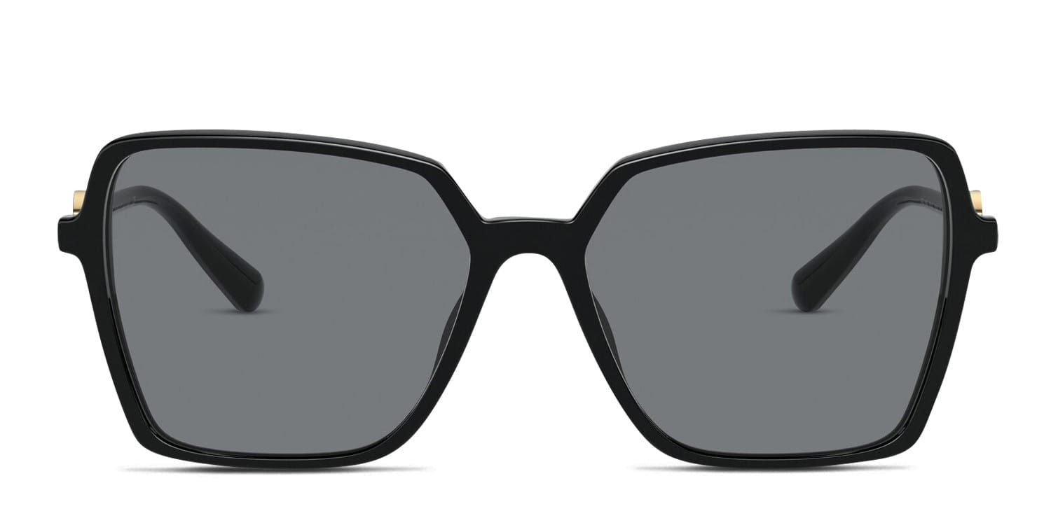 Tory Burch TY6076 silver frame with grey/blue gradient
