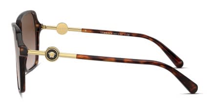Versace VE4396 Brown , Tortoise glasses - Brown / Tortoise - Side View