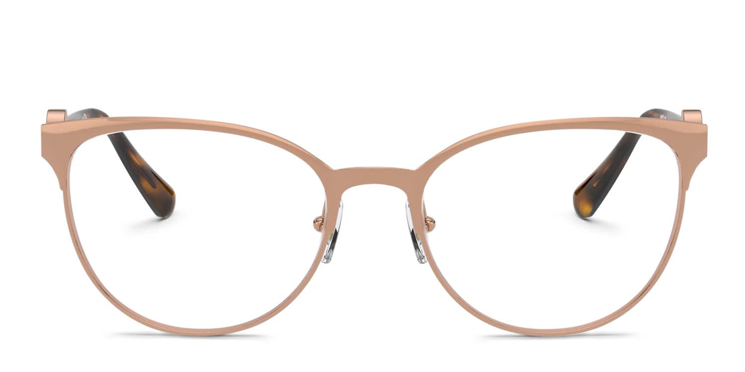 Versace VE1271 Pink, Gold glasses - Pink / Gold - Frontal View