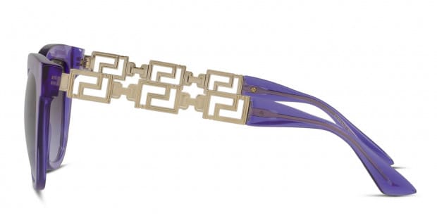 Versace VE4394 clear , purple frame with violet gradient