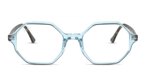 Ray-Ban RX5472 Britt Blue/Clear/Tortoise Prescription Eyeglasses