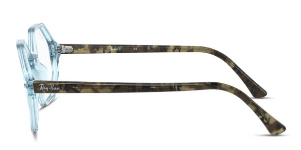 Ray-Ban RX5472 Britt Blue/Clear/Tortoise Prescription Eyeglasses