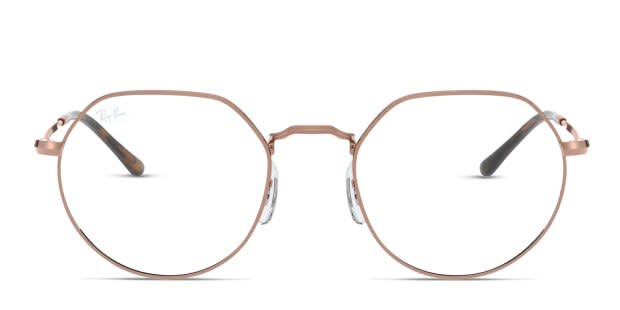 Ray-Ban RX6465 Jack Bronze Eyeglasses | Includes FREE Rx Lenses