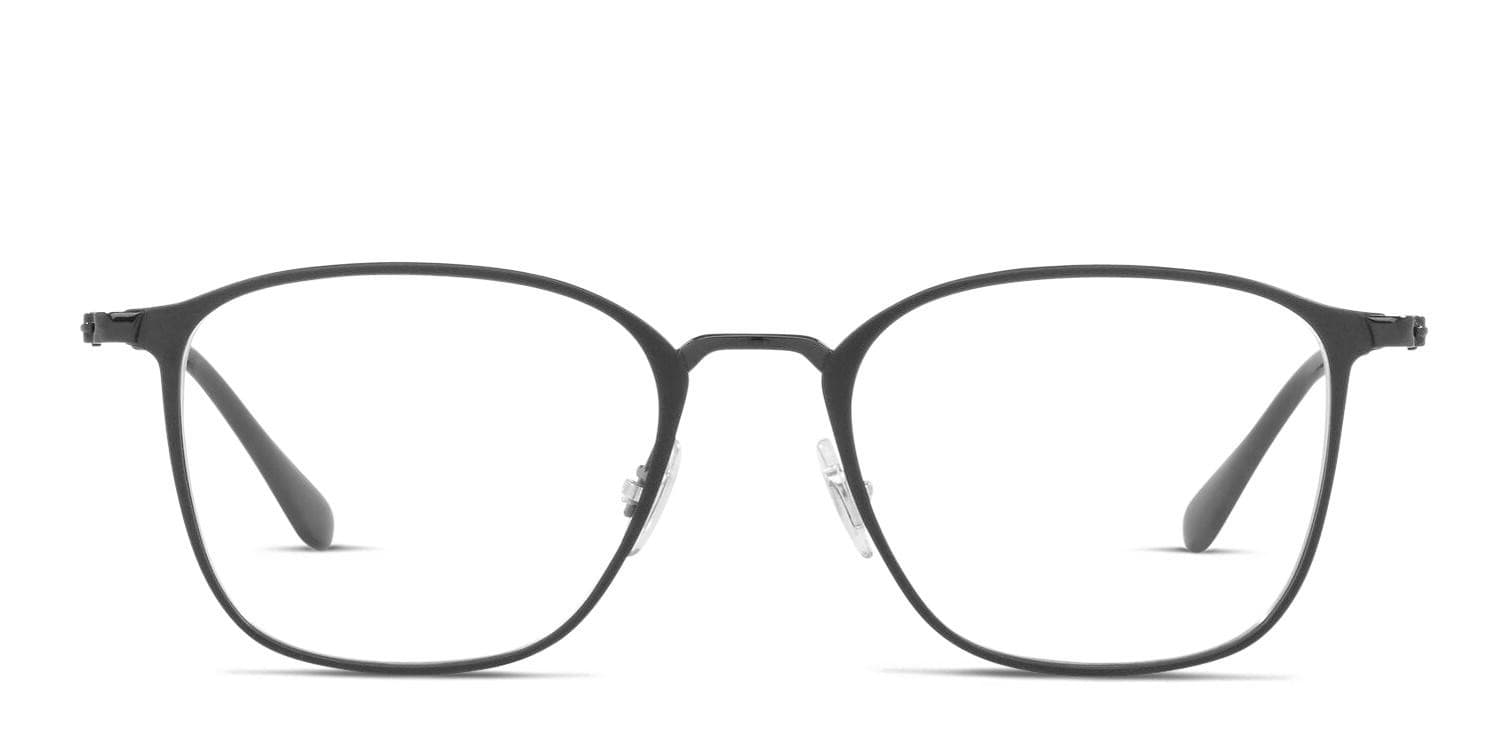 Ray-Ban RX6466 Black glasses - Black - Frontal View