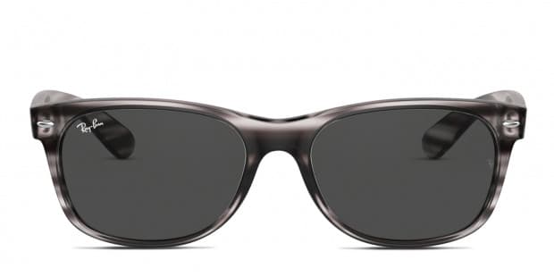 Ray-Ban RB2132 New Wayfarer Gray, Tortoise Sunglasses